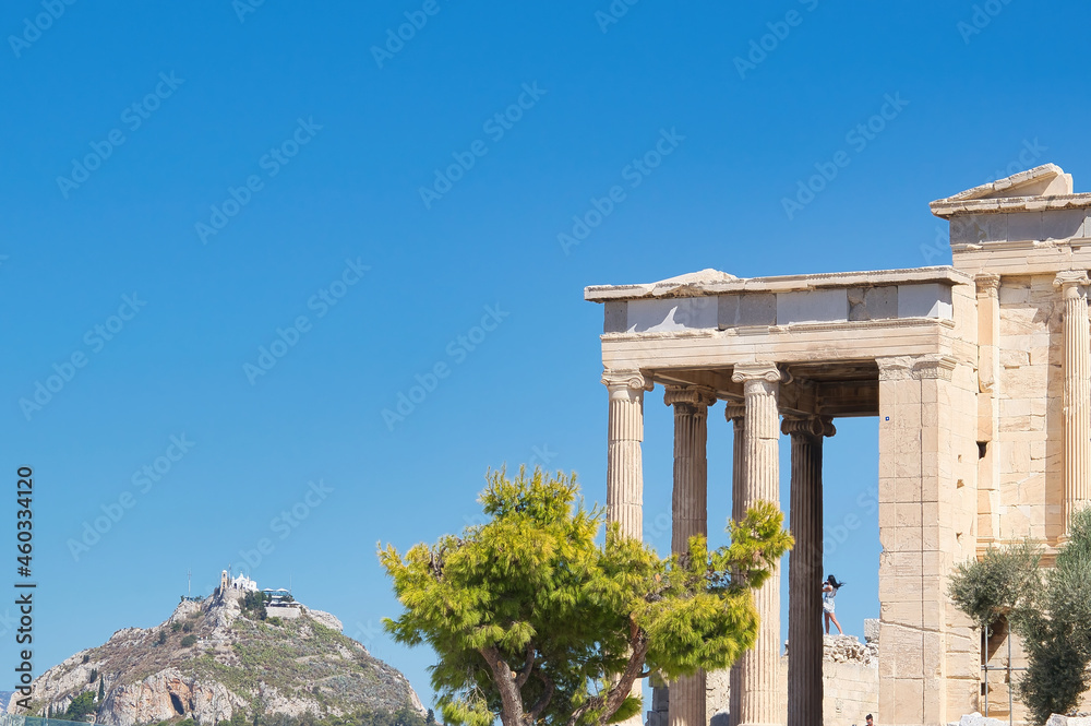 Erechtheion. Caryatids, Acropolis of Athens, Greece