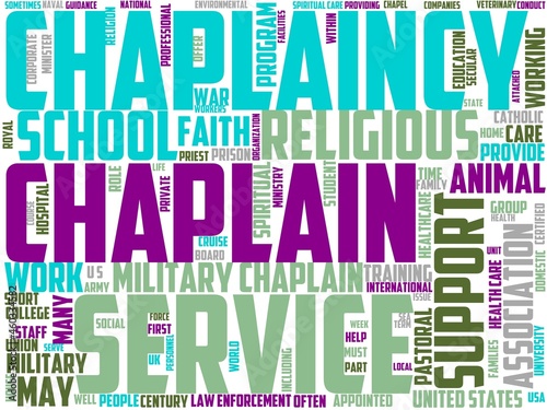 prison chaplain typography, wordcloud, wordart, photo