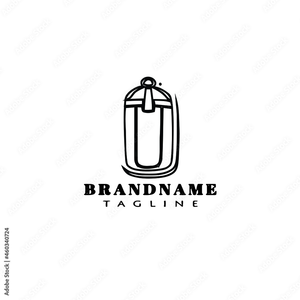 punching bag logo cartoon design icon vector illustration punching bag logo cartoon design icon vector illustration