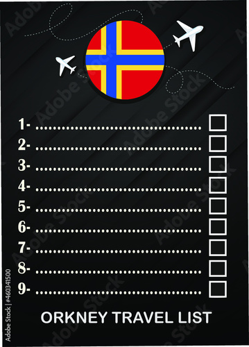 Orkney Islands travel list brochure 