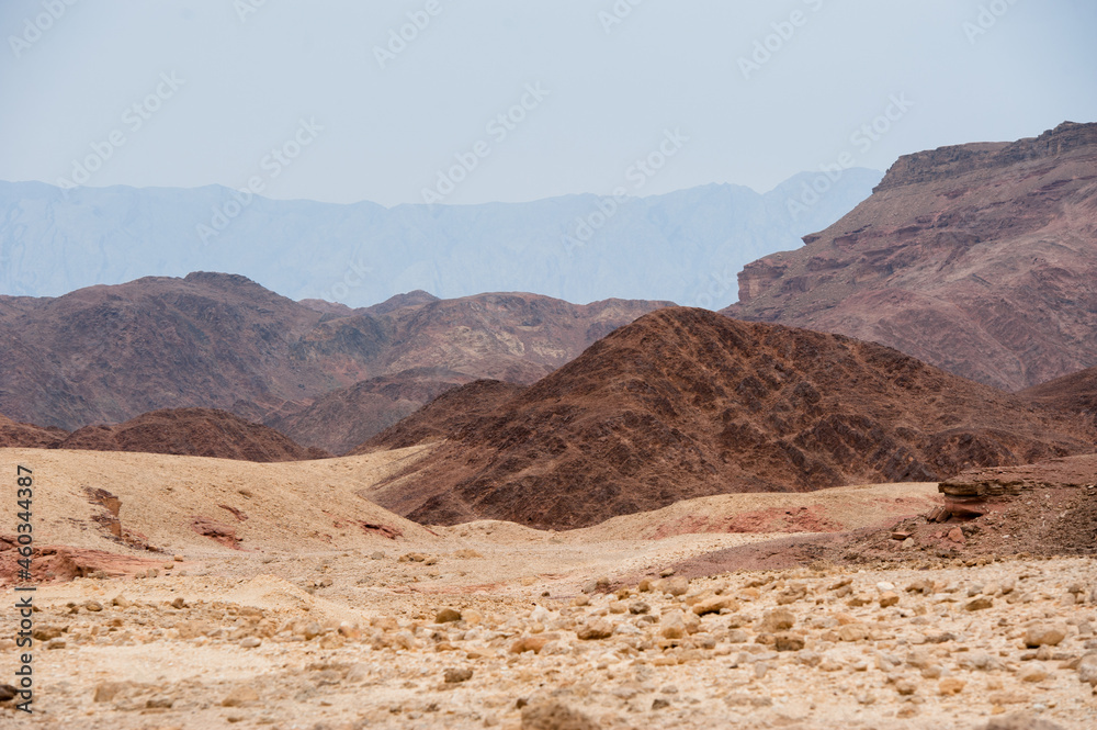 Timna Nature Park in the Desert of Southern Israel