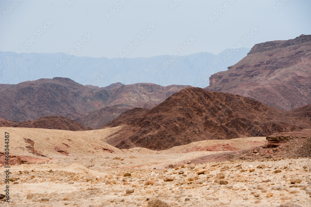 Timna Nature Park in the Desert of Southern Israel Timna Nature Park in the Desert of Southern Israel