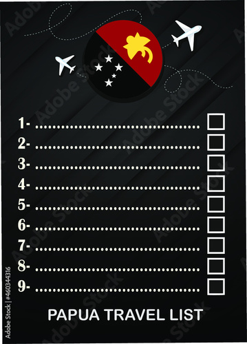 papua new guinea travel list brochure 