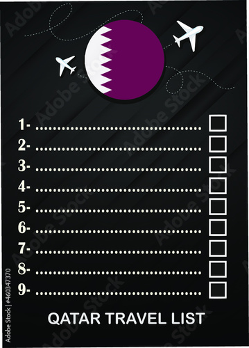 Qatar travel list brochure 