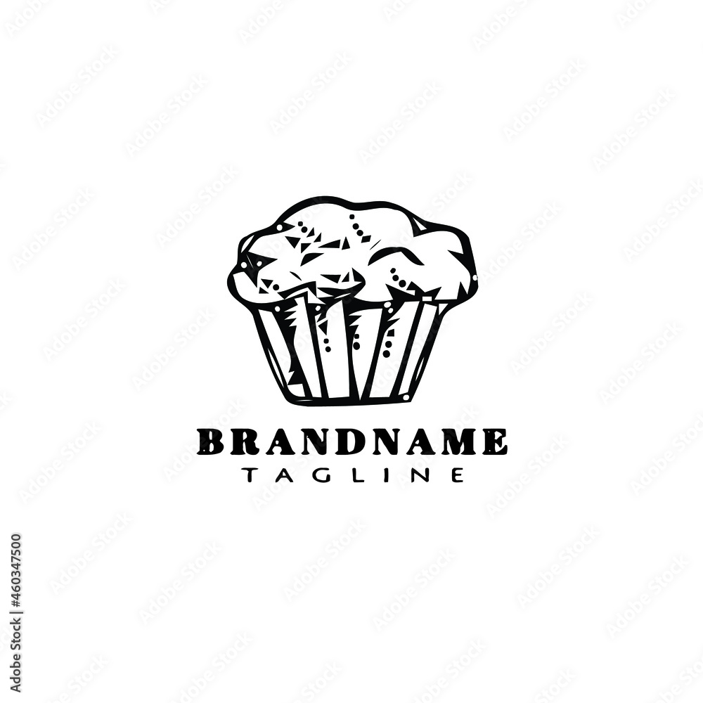 bread cartoon logo icon design flat black isolated vector illustration bread cartoon logo icon design flat black isolated vector illustration