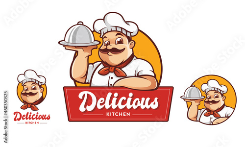 Chef Mascot Logo Design