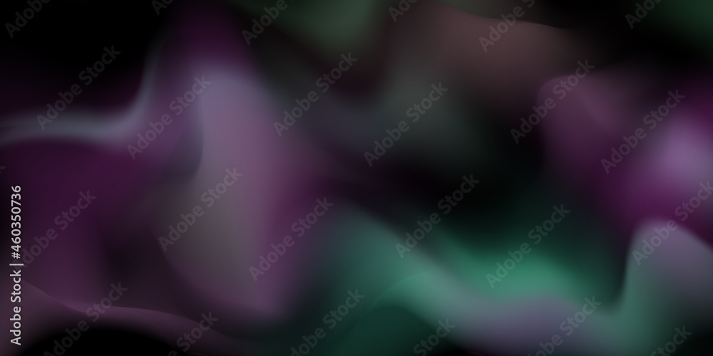 Obraz premium Dark gradient. Multi-colored smoke effect. Northern Lights. Unusual abstract background. Wallpaper or cover