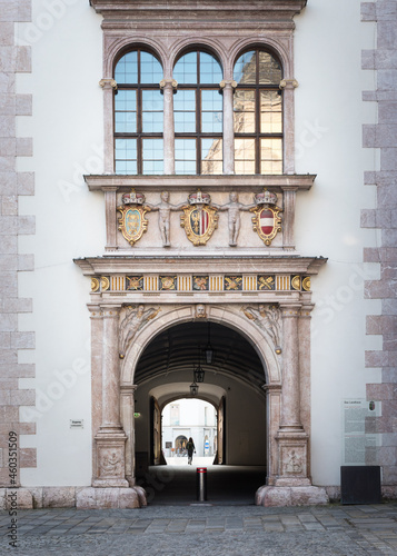  Portal of the Landhaus building, Linz, Upper Austria, Austria