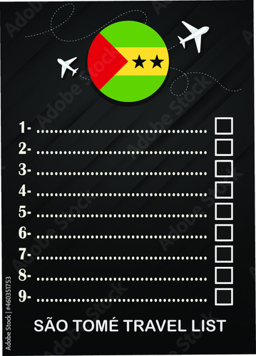 Sao Tome and Principe travel list brochure 