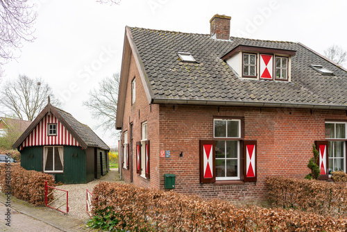 House in the village of Haarzuilens in The Netherlands