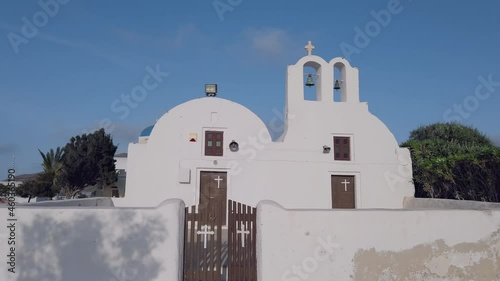 Petite Chapelle near St George Church (Ekklisia Agios Georgios) Oia, Santorini, Greece, Europe photo