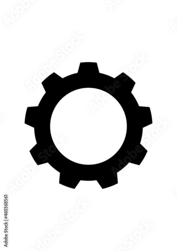 Nine teeth cog.