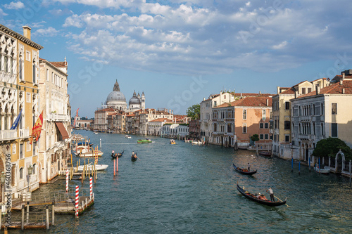 Santa maria della salute from ponte dell' accademia on Venezia © David Martínez