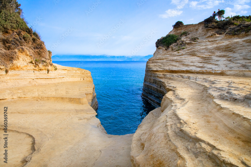 Kap Drastis Strand auf der Insel Korfu
