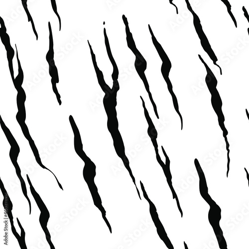 Canvas Print Tiger fur seamless pattern