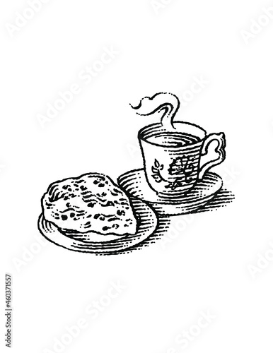 tea and scone