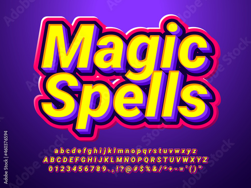 Magic Spells Medieval and Magical Text Effect