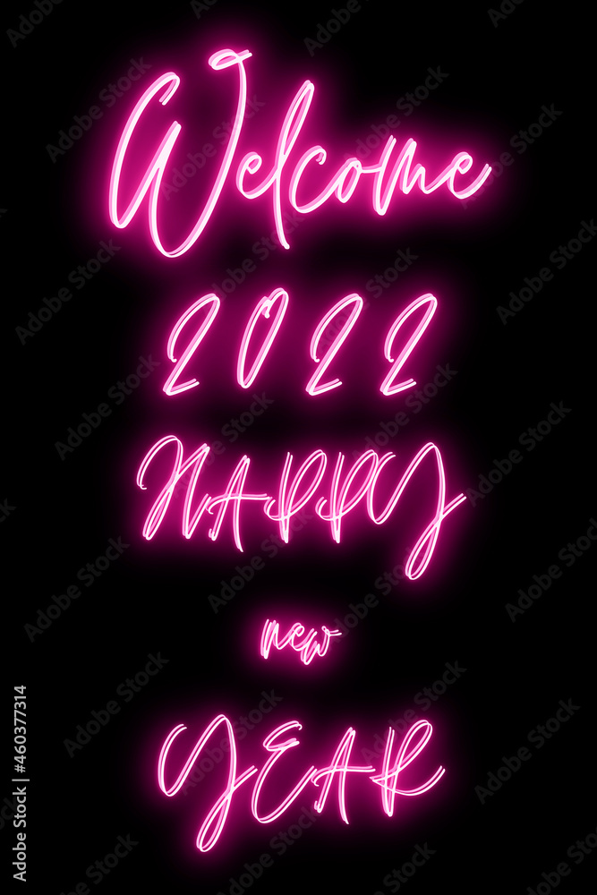 Welcome 2022 happy new year template Welcome 2022 happy new year template