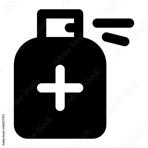 disinfection icon illustration