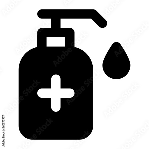 disinfection icon illustration