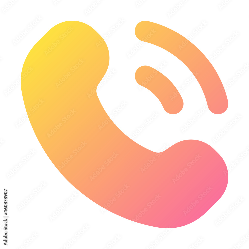 Support Call Icon Illustration Support Call Icon Illustration