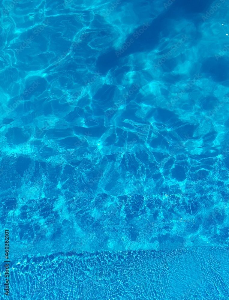 Obraz premium blue water surface