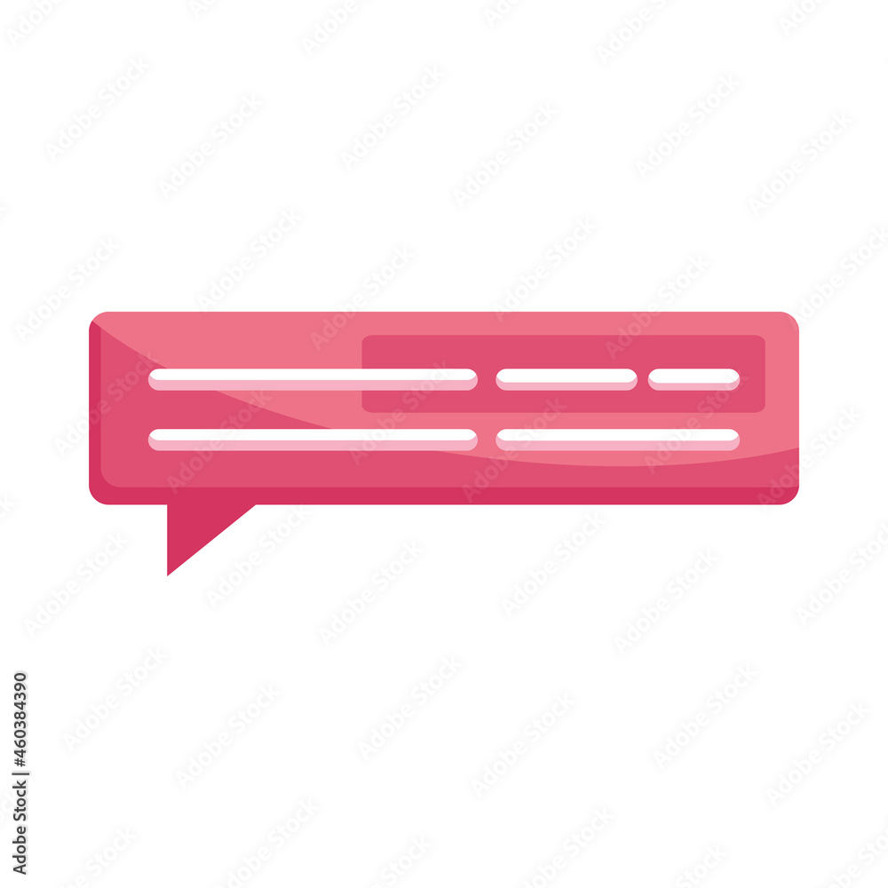 red speech bubble red speech bubble