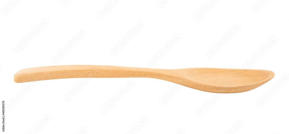 Wooden spoon isolated on white background. Wooden spoon isolated on white background.