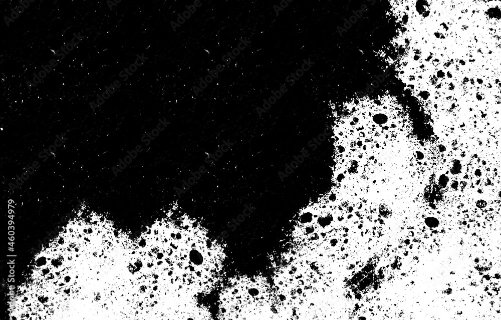 Fototapeta premium Grunge black and white texture.Grunge texture background.Grainy abstract texture on a white background.highly Detailed grunge background with space.