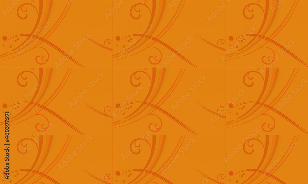 brown background image with floral motif