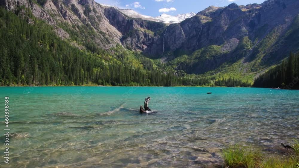 Heavens Peak Above The Turquoise Waters of Avalanche Lake, Glacier National Park, Montana, USA Heavens Peak Above The Turquoise Waters of Avalanche Lake, Glacier National Park, Montana, USA