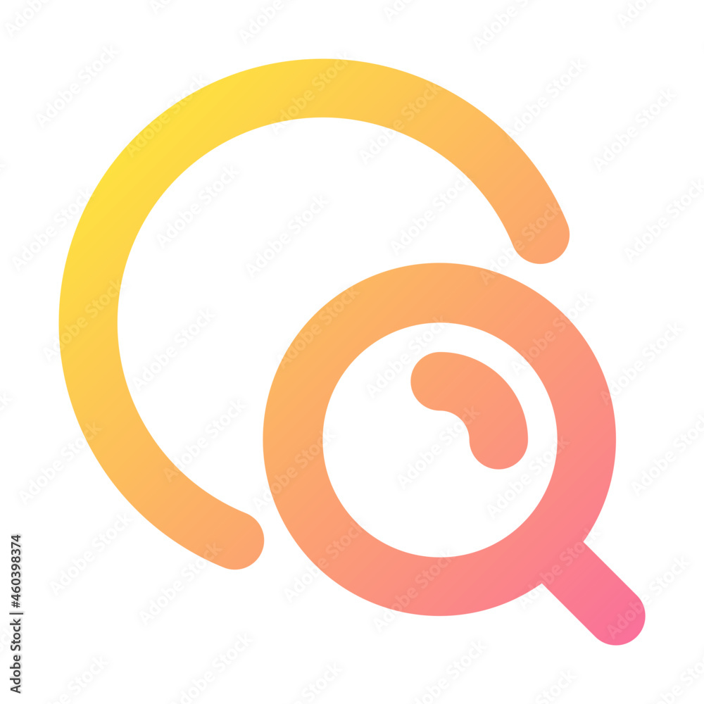 Fototapeta premium Search Icon Illustration