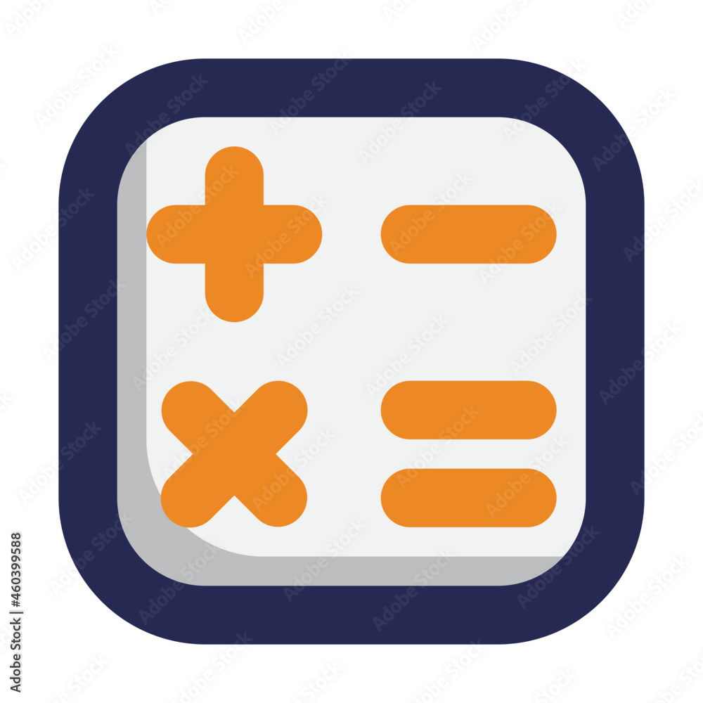 Obraz premium Calculator Icon Illustration