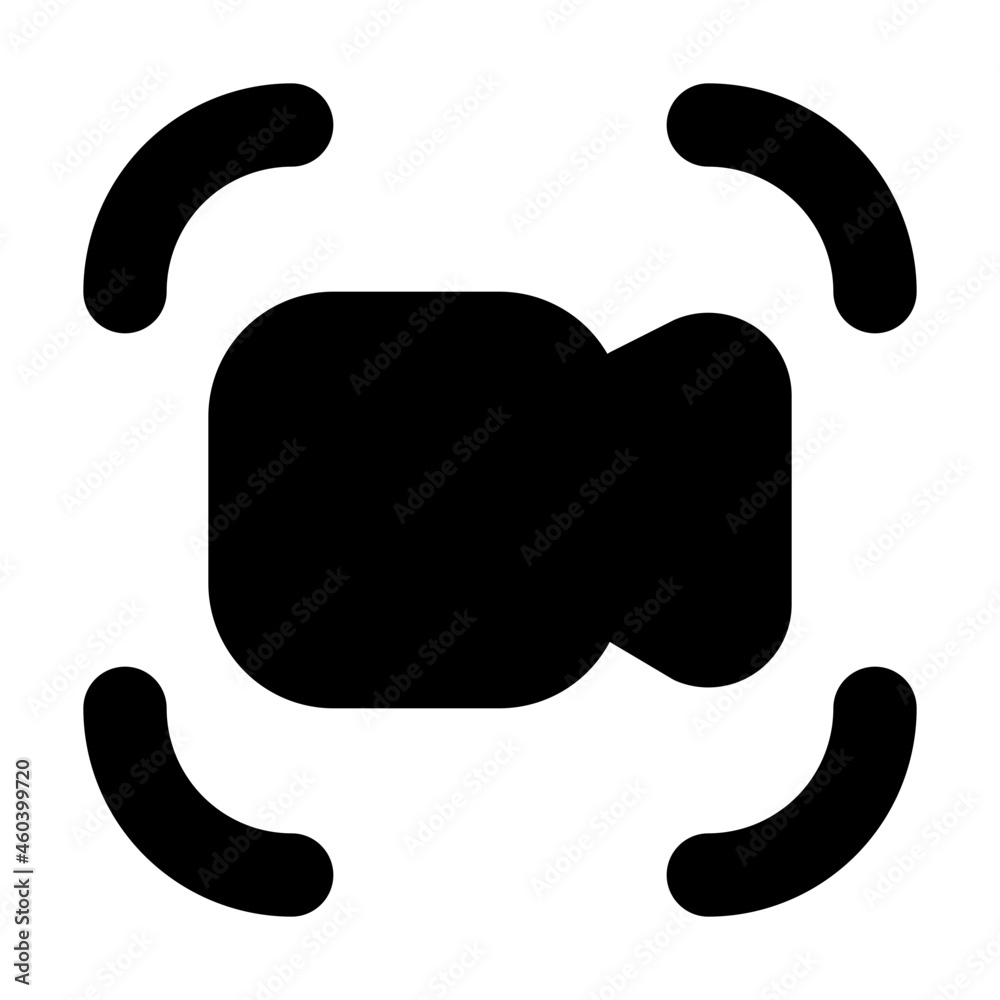 Obraz premium Video Camera Icon Illustration