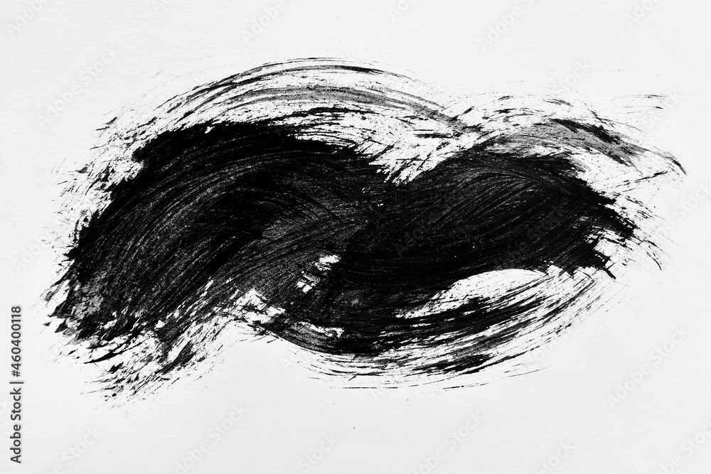Obraz premium brush paint and drawing graphics. brushstrokes ink grunge hand-drawn. art ink set the texture. abstract line splatter isolated. isolated grunge splash artistic. illustration graphic acrylic ink.