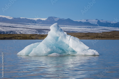 Icebergs in Fjalls  rl  n Ice Lagoon in Iceland