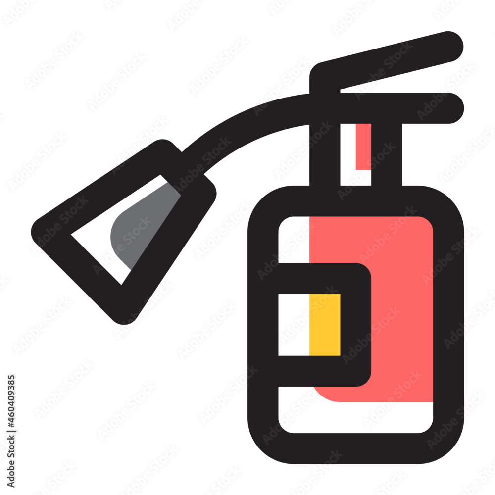 Fire Extinguisher Icon Illustration Fire Extinguisher Icon Illustration