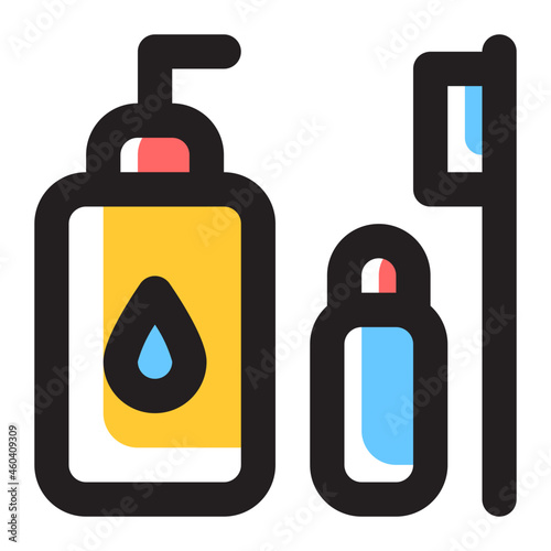 Toiletries Icon Illustration