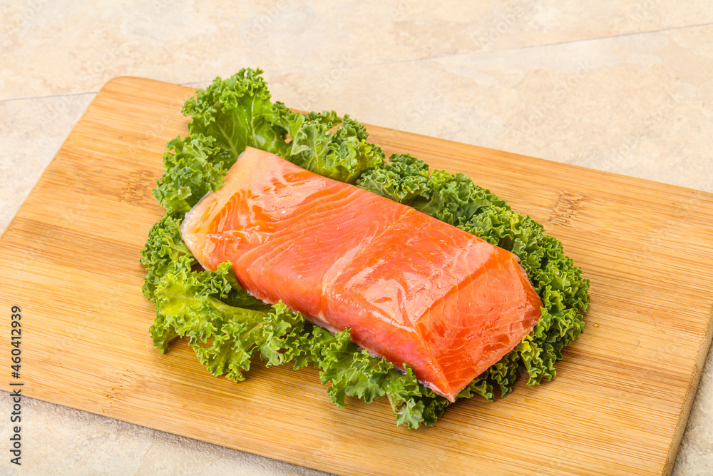 Salmon fillet slice for cooking Salmon fillet slice for cooking
