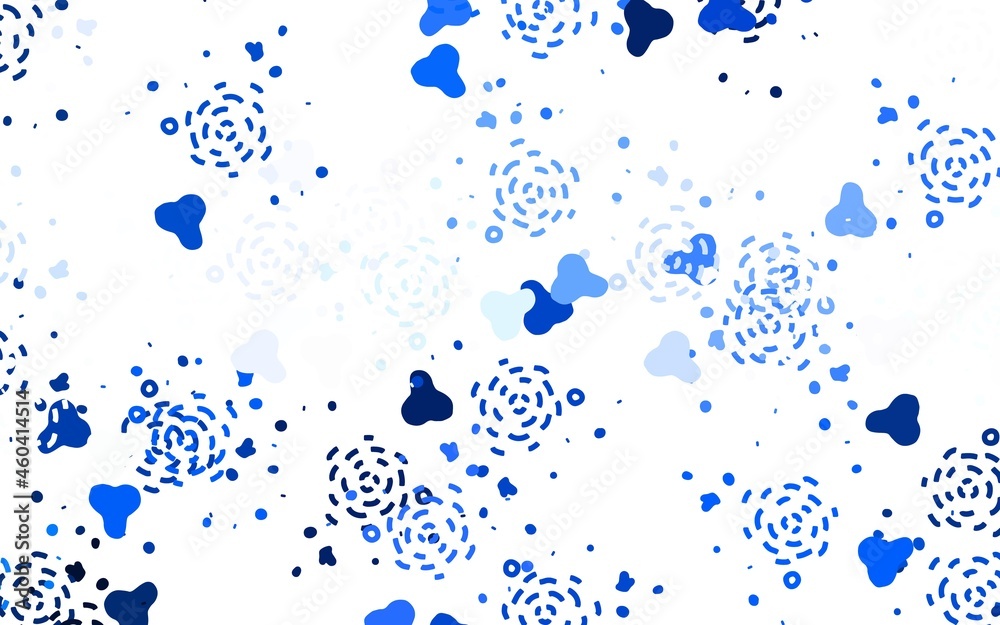 Light Gray vector backdrop with memphis shapes. Light Gray vector backdrop with memphis shapes.