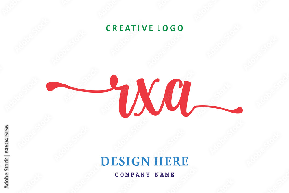 RXA lettering logo is simple, easy to understand and authoritative RXA lettering logo is simple, easy to understand and authoritative
