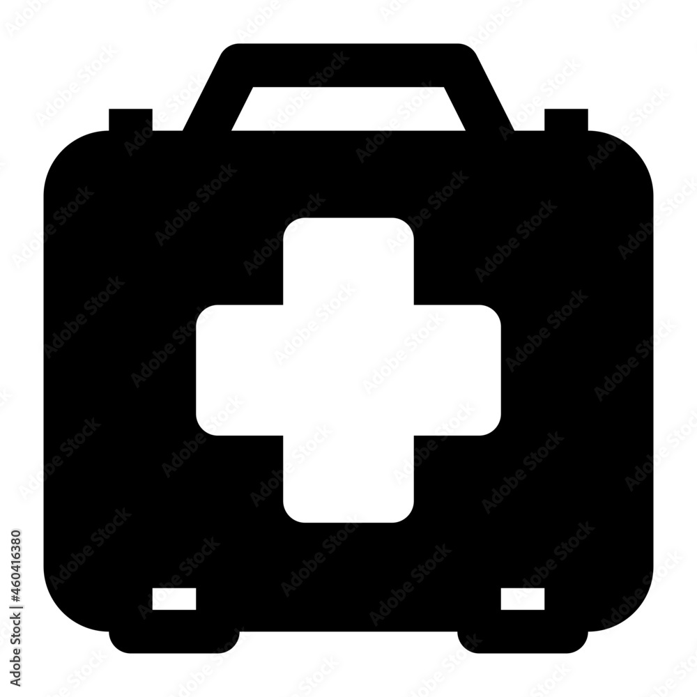 First Aid Kit Icon Illustration First Aid Kit Icon Illustration