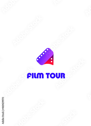 Film tour logo on a light background