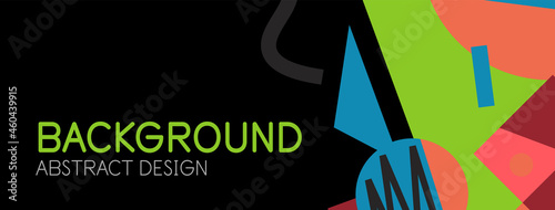 Abstract background with blocks, lines, geometric shapes. Techno or business concept for wallpaper, banner, background, landing page