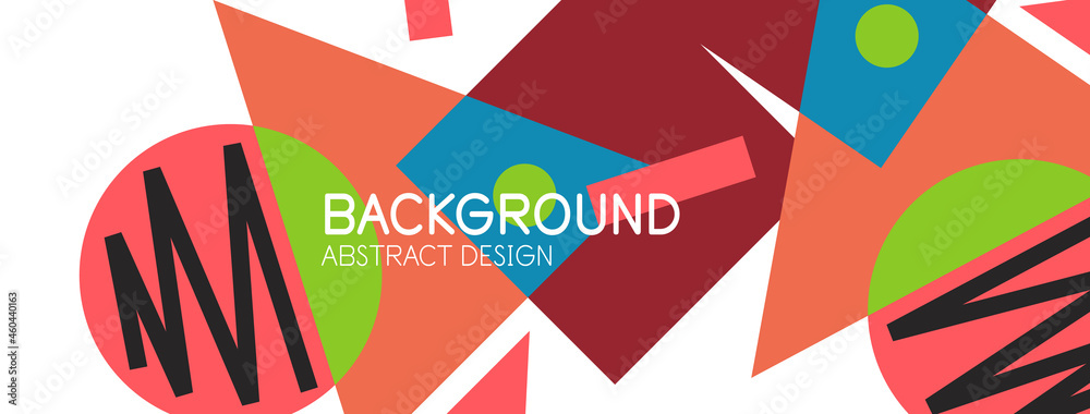 Abstract background with blocks, lines, geometric shapes. Techno or business concept for wallpaper, banner, background, landing page Abstract background with blocks, lines, geometric shapes. Techno or business concept for wallpaper, banner, background, landing page