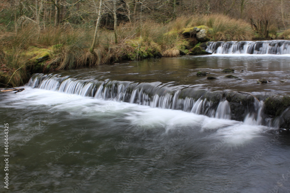 Fototapeta premium Nature long exposure waterfall landscape