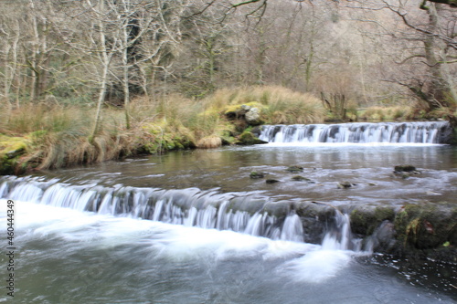 Nature long exposure waterfall landscape