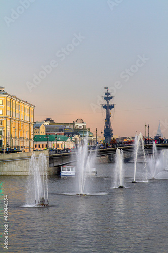 Barco Pirata o Pirate Ship en Moscu o Moscow en Rusia o Russia