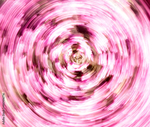 kolorowy, różowy wir, abstrakcja, colorful pink vortex abstraction