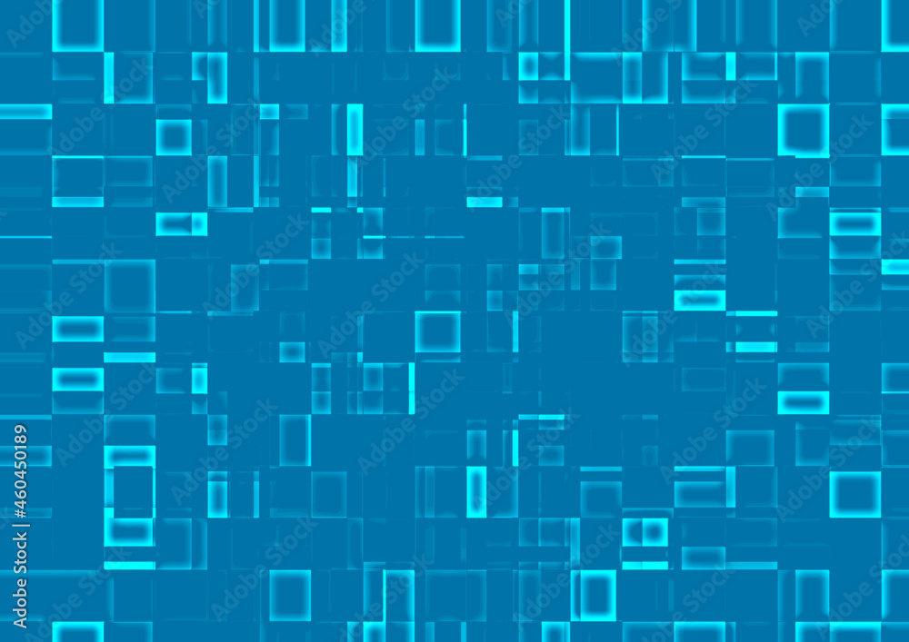 abstract background of mosaic blue tiles abstract background of mosaic blue tiles